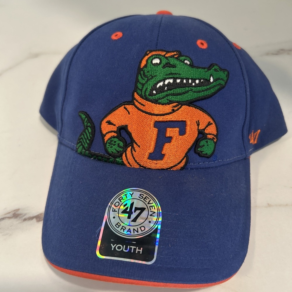 Youth Classic Florida Gators '47 Brand Royal Blue Fitted Franchise Hat‎
